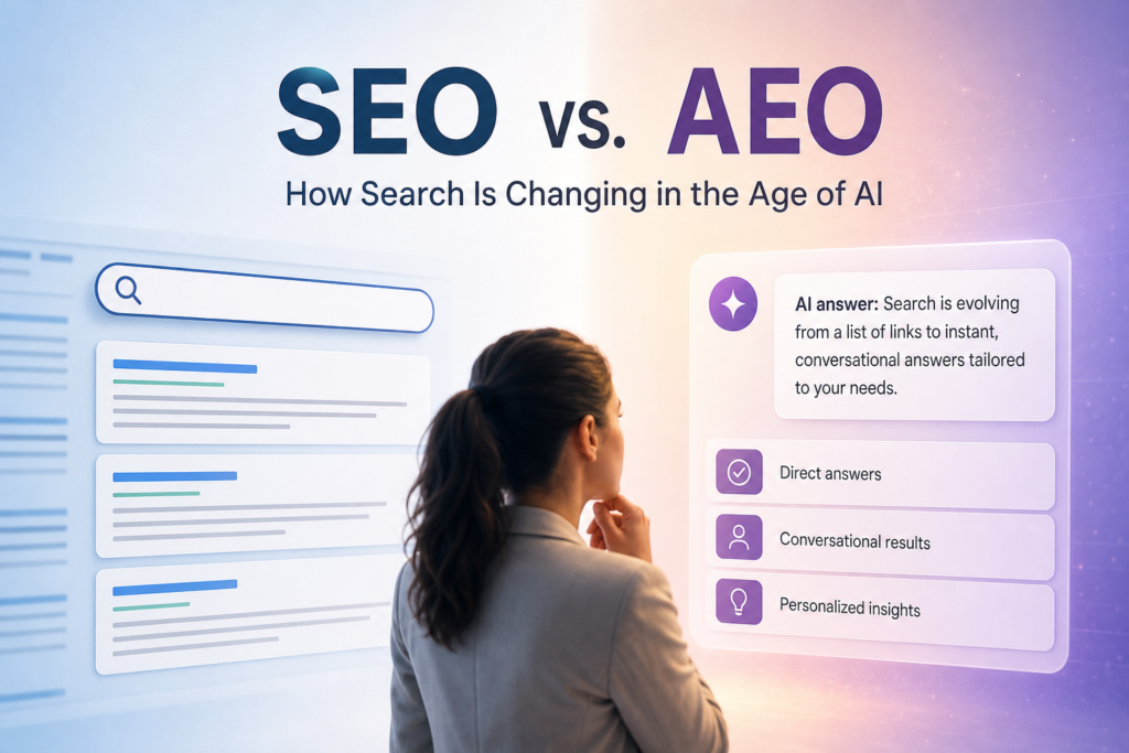 Search Engine vs. Answer Engine Optimization
